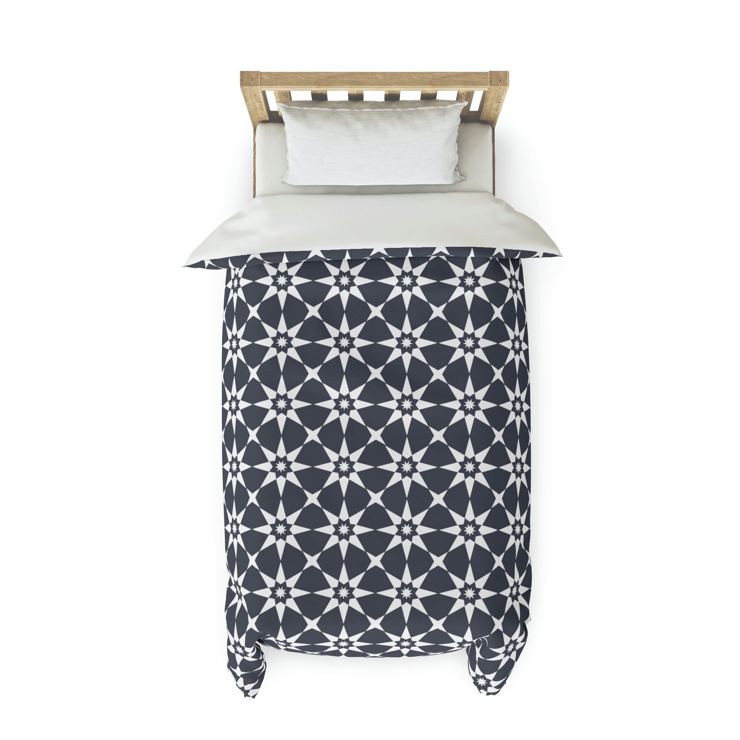 Duvet Cover / August Geo / Dark Gray
