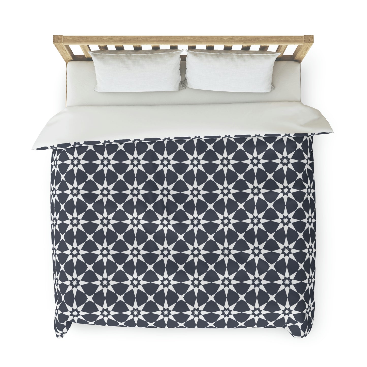 Duvet Cover / August Geo / Dark Gray