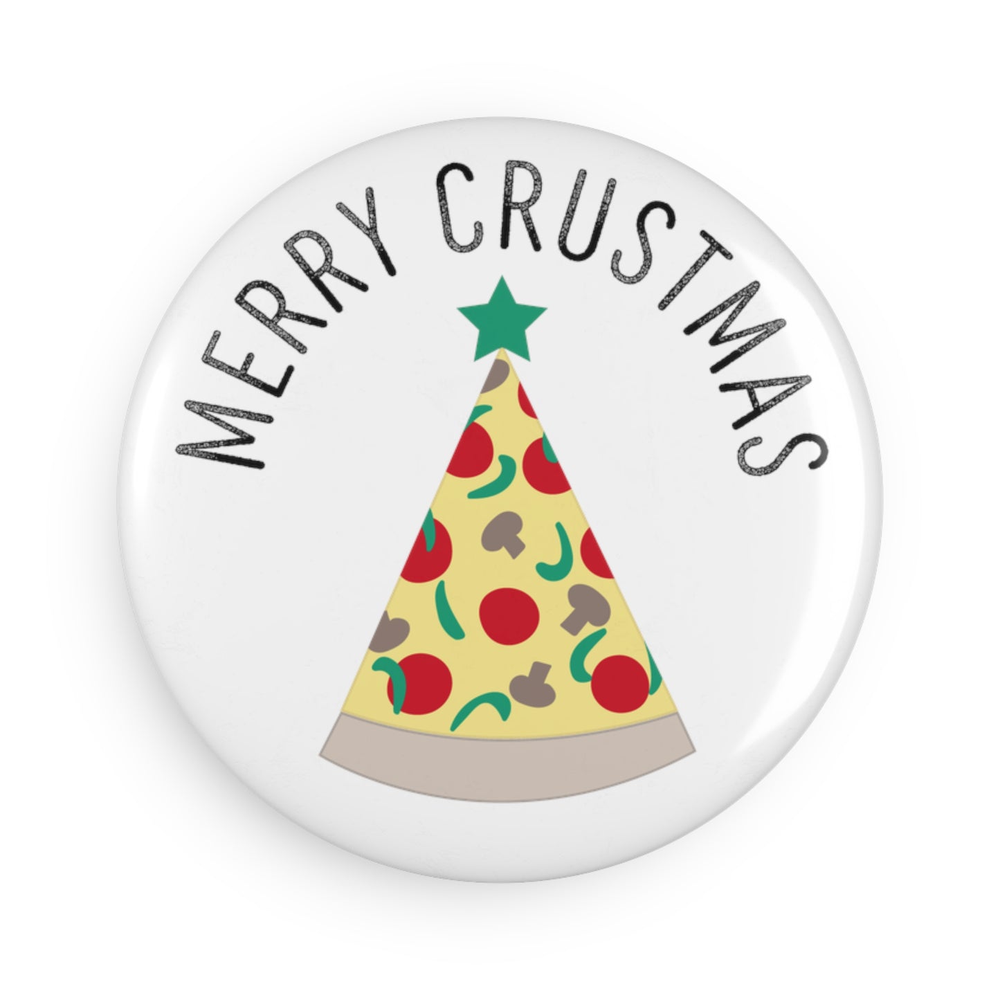 Pizza Merry Crustmas Magnet