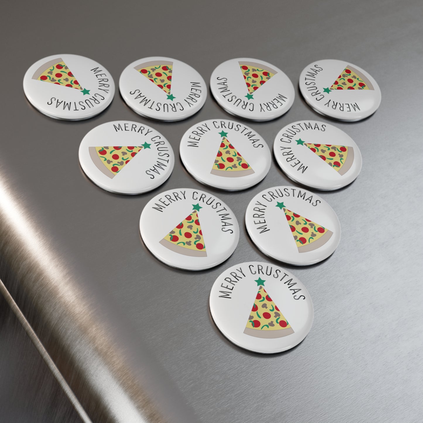 Pizza Merry Crustmas Magnet