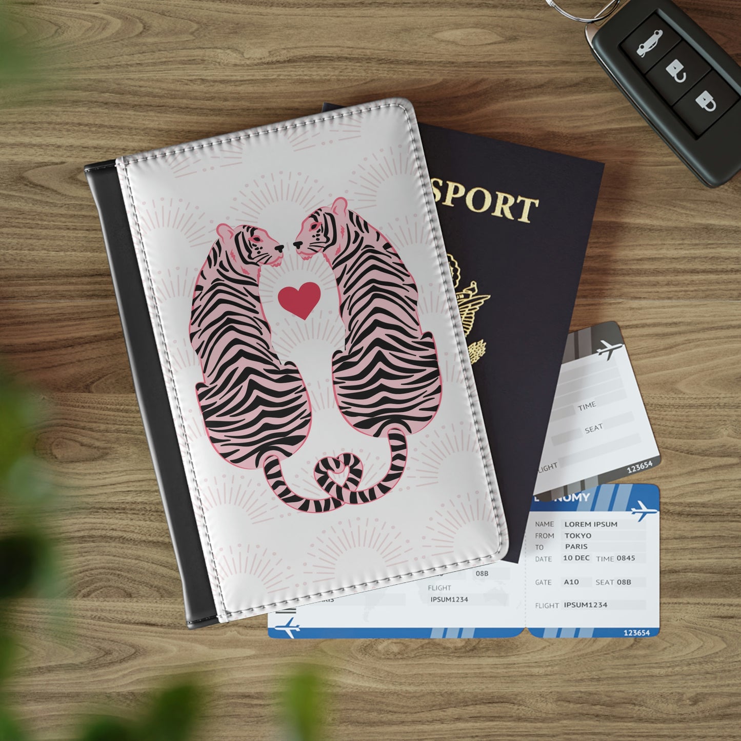Pink Tigers / Passport Cover