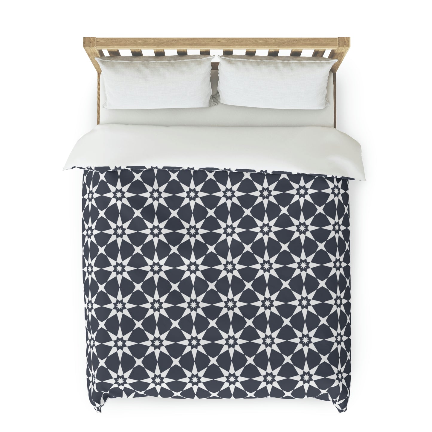Duvet Cover / August Geo / Dark Gray