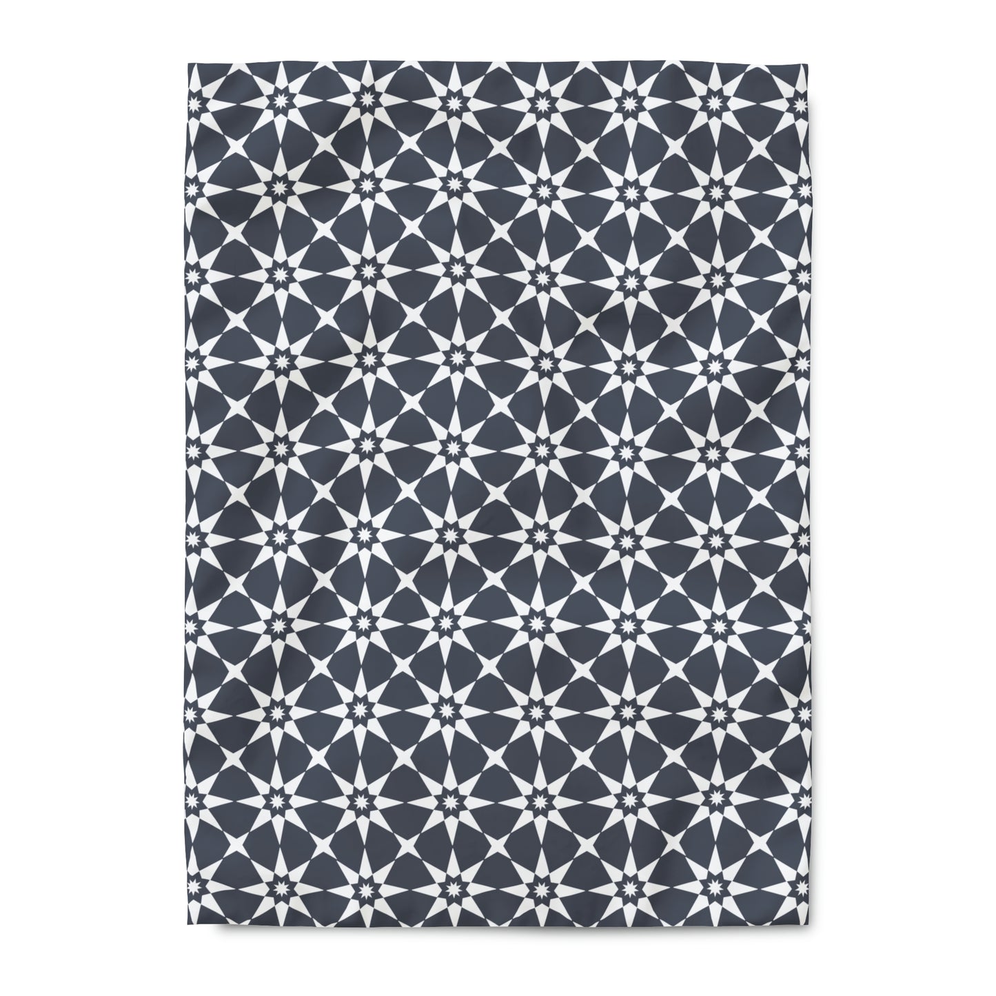 Duvet Cover / August Geo / Dark Gray