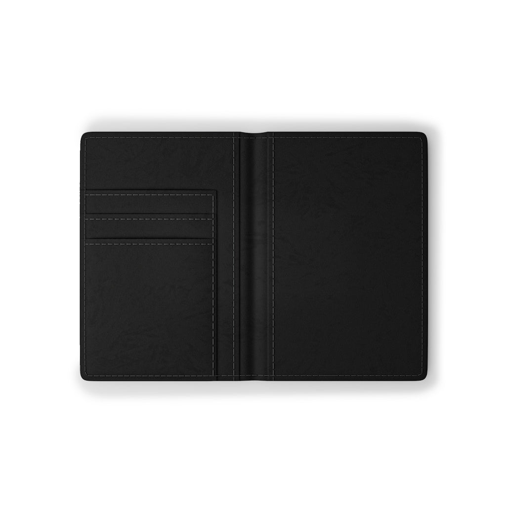 Skeleton / Halloween Passport Cover / Black
