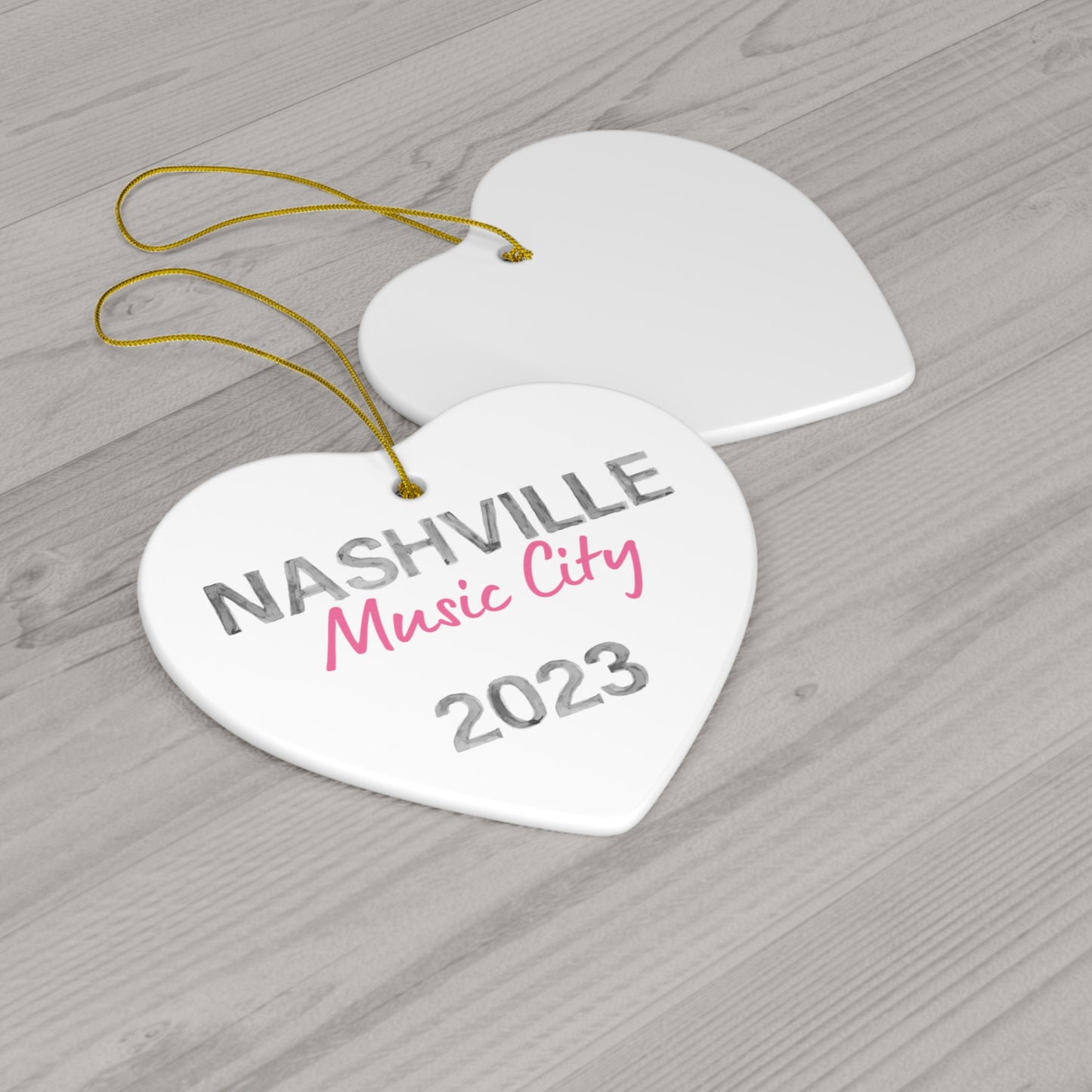 Nashville 2023 Music City / Christmas Ornament
