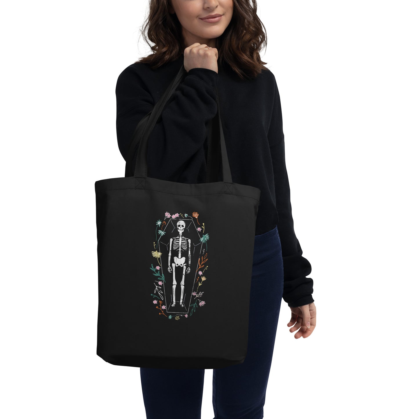 Skeleton / Halloween / Tote Bag
