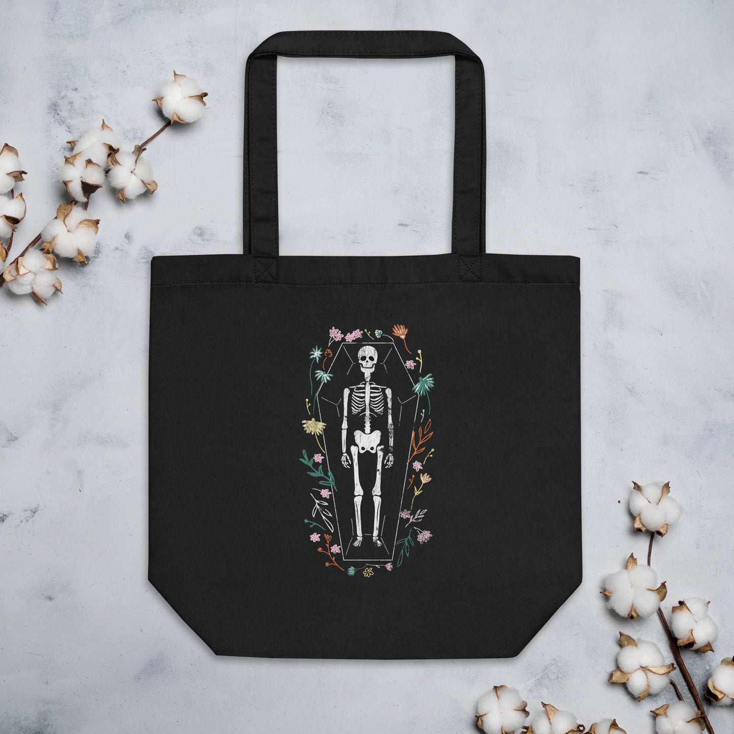 Skeleton / Halloween / Tote Bag