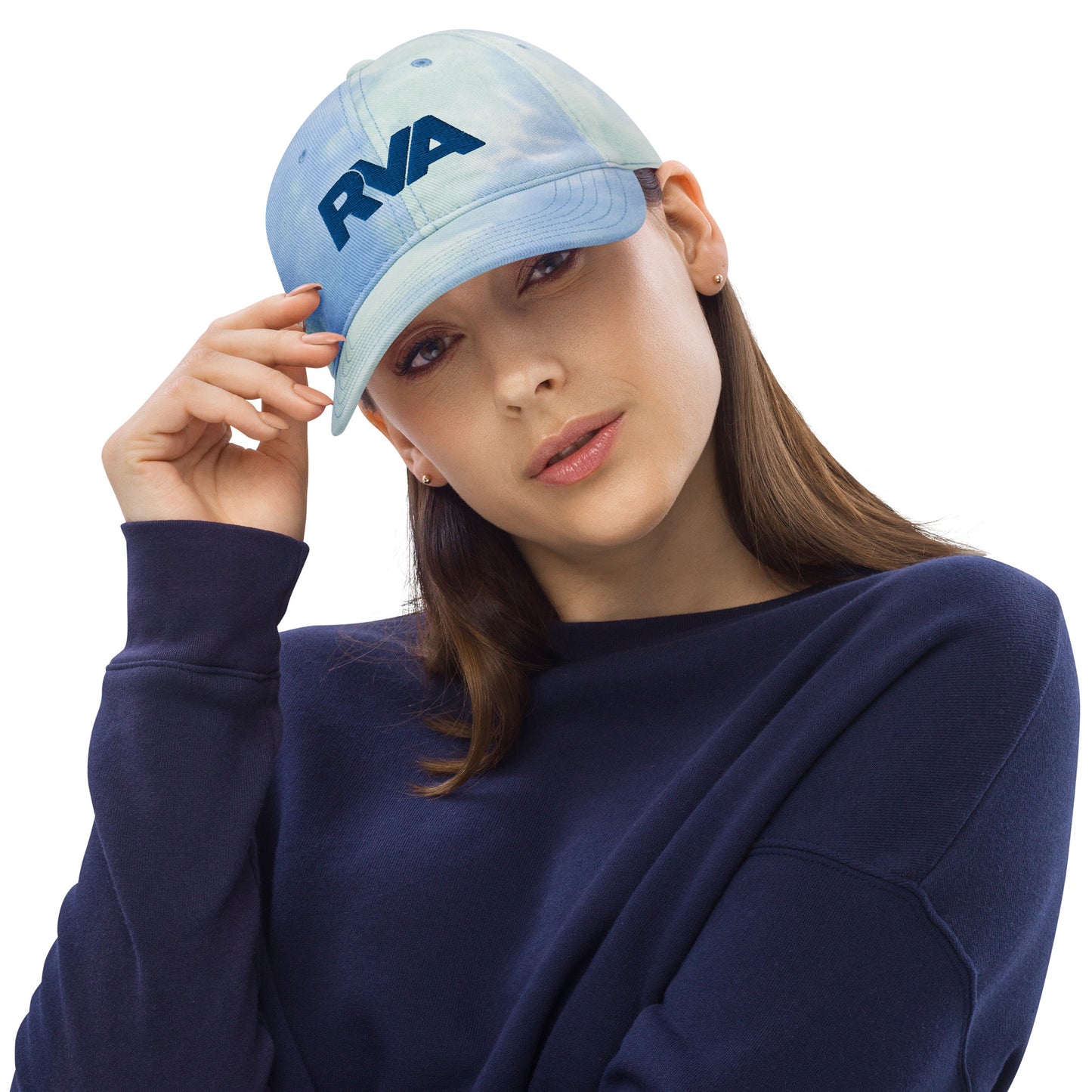 RVA / Richmond VA / Baseball Cap / Light Blue Green