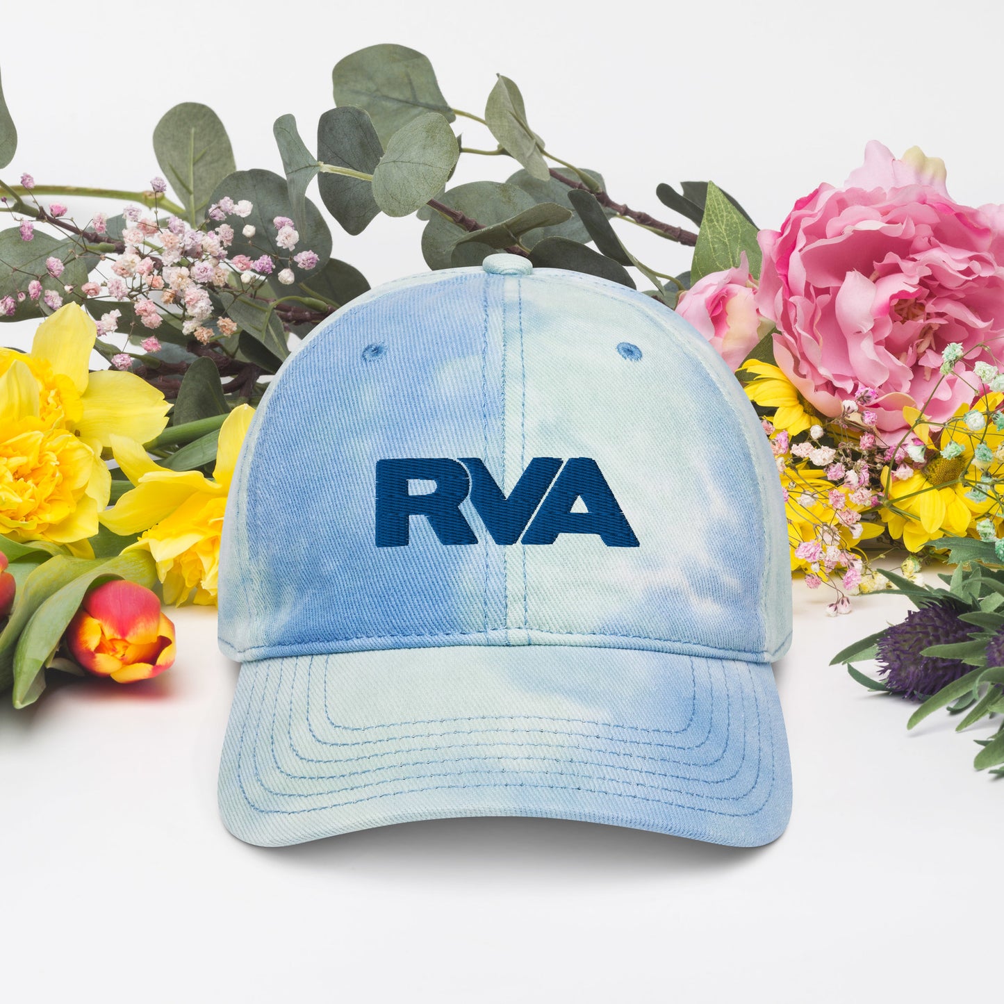 RVA / Richmond VA / Baseball Cap / Light Blue Green