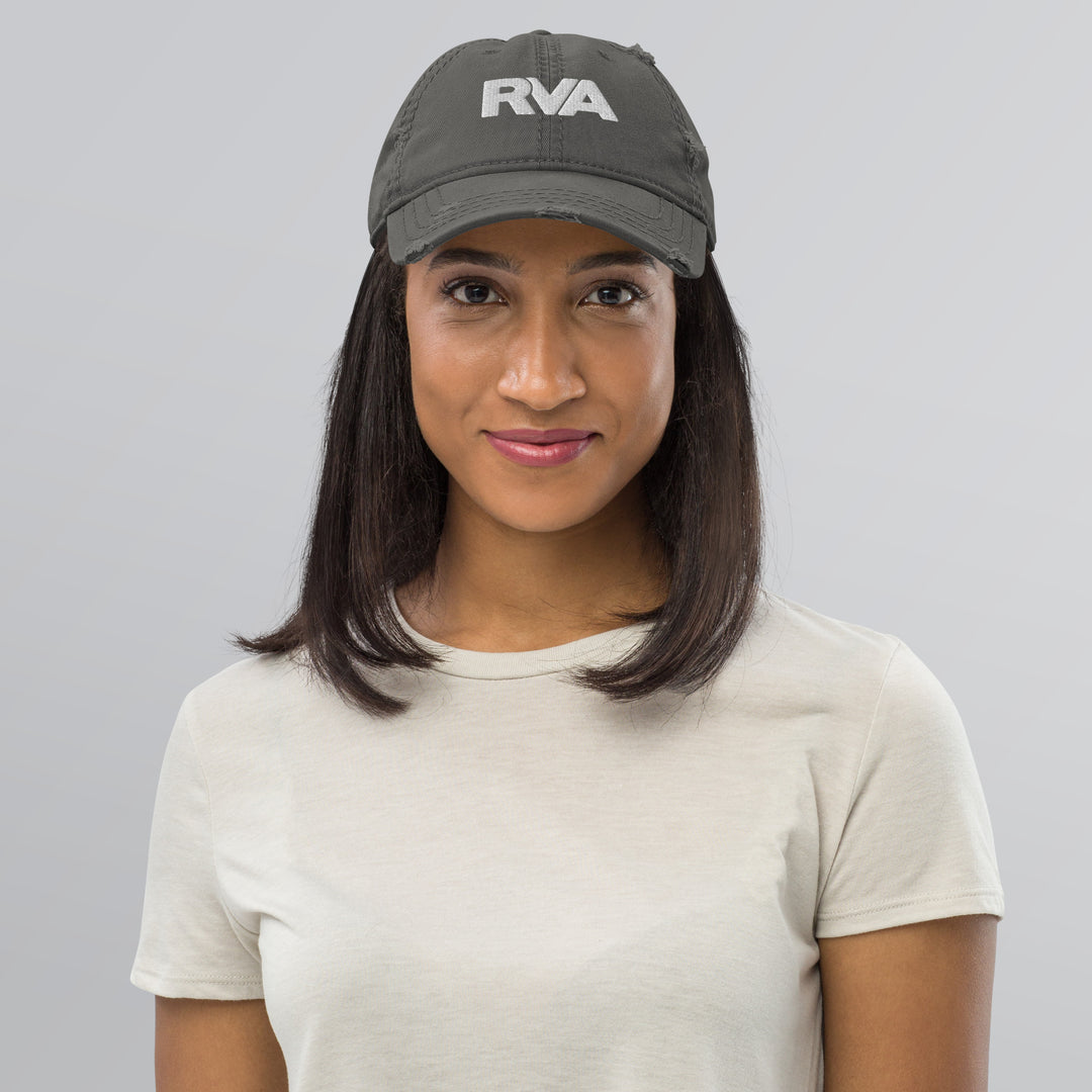 RVA Richmond VA / Distressed Baseball Hat