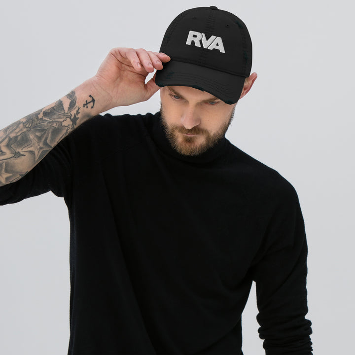 RVA Richmond VA / Distressed Baseball Hat