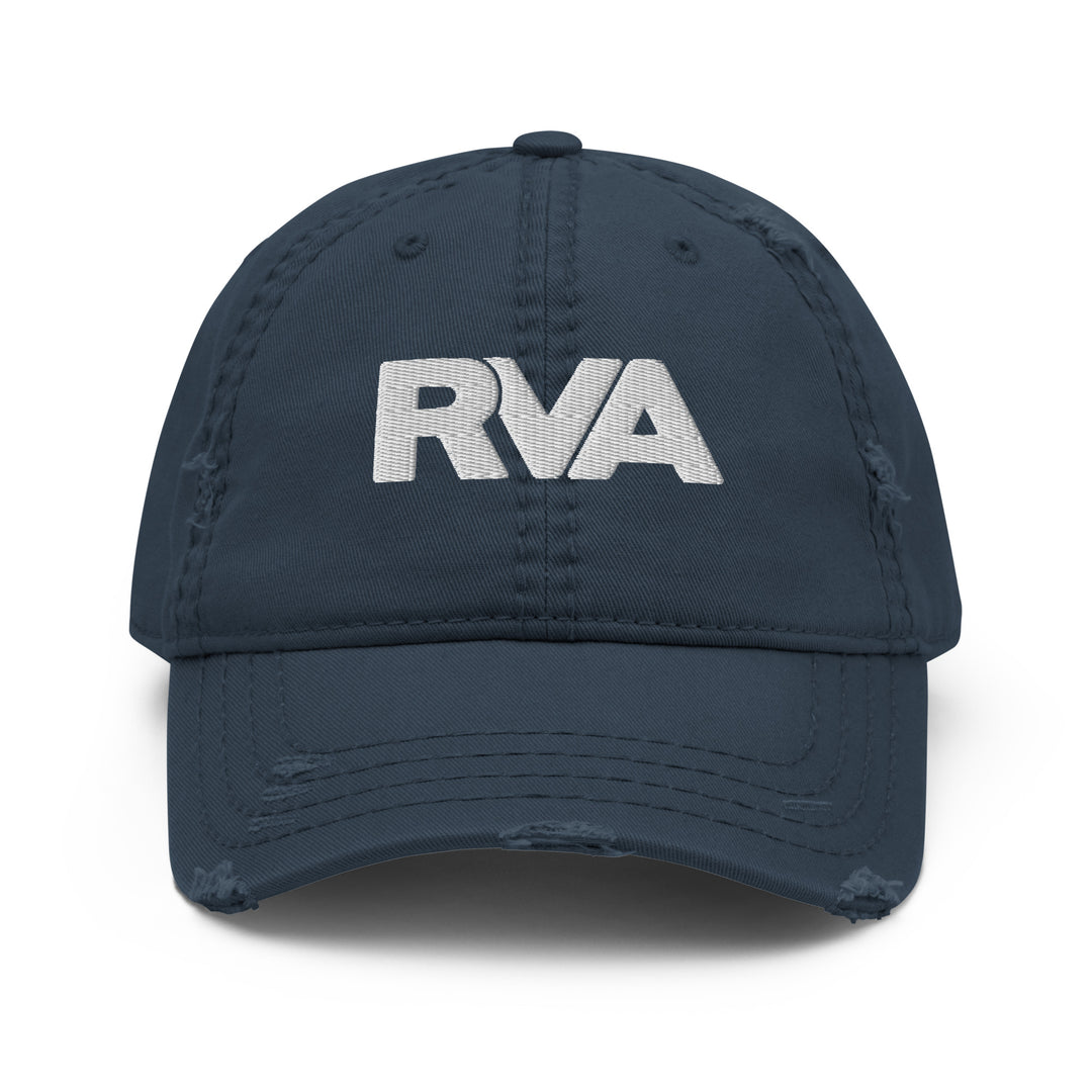 RVA Richmond VA / Distressed Baseball Hat