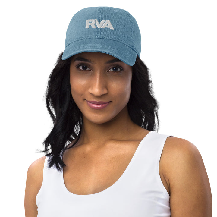 RVA Richmond VA / Denim Baseball Hat