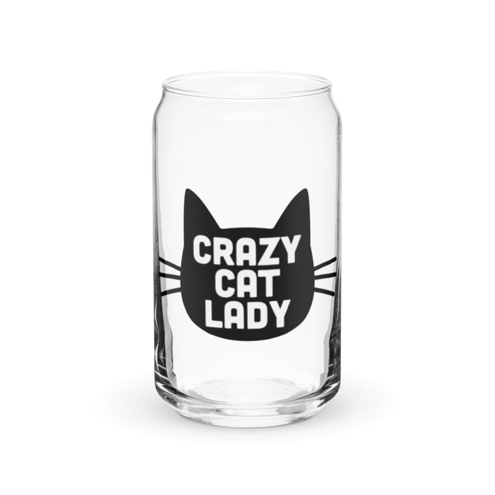 Crazy Cat Lady / Can Glass