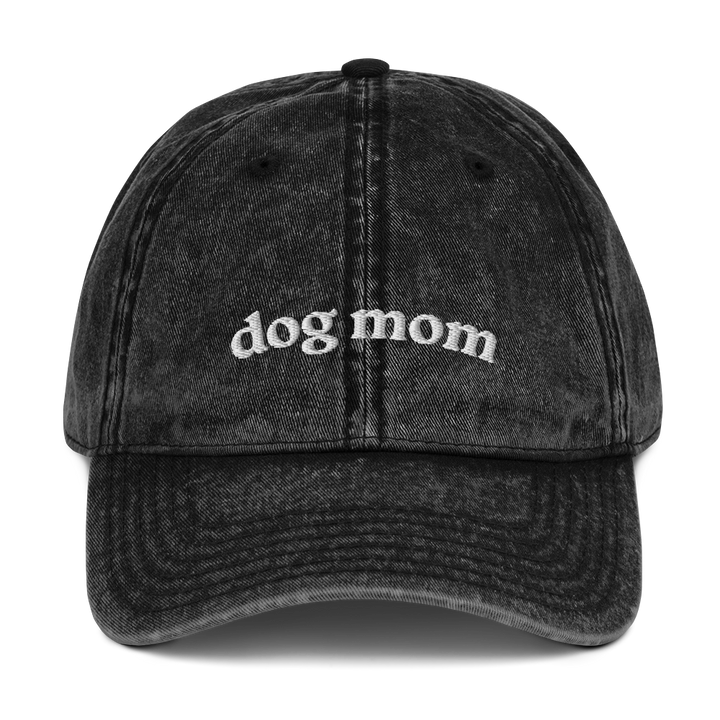 Dog Mom / Vintage Baseball Hat