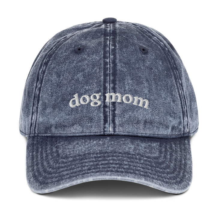 Dog Mom / Vintage Baseball Hat