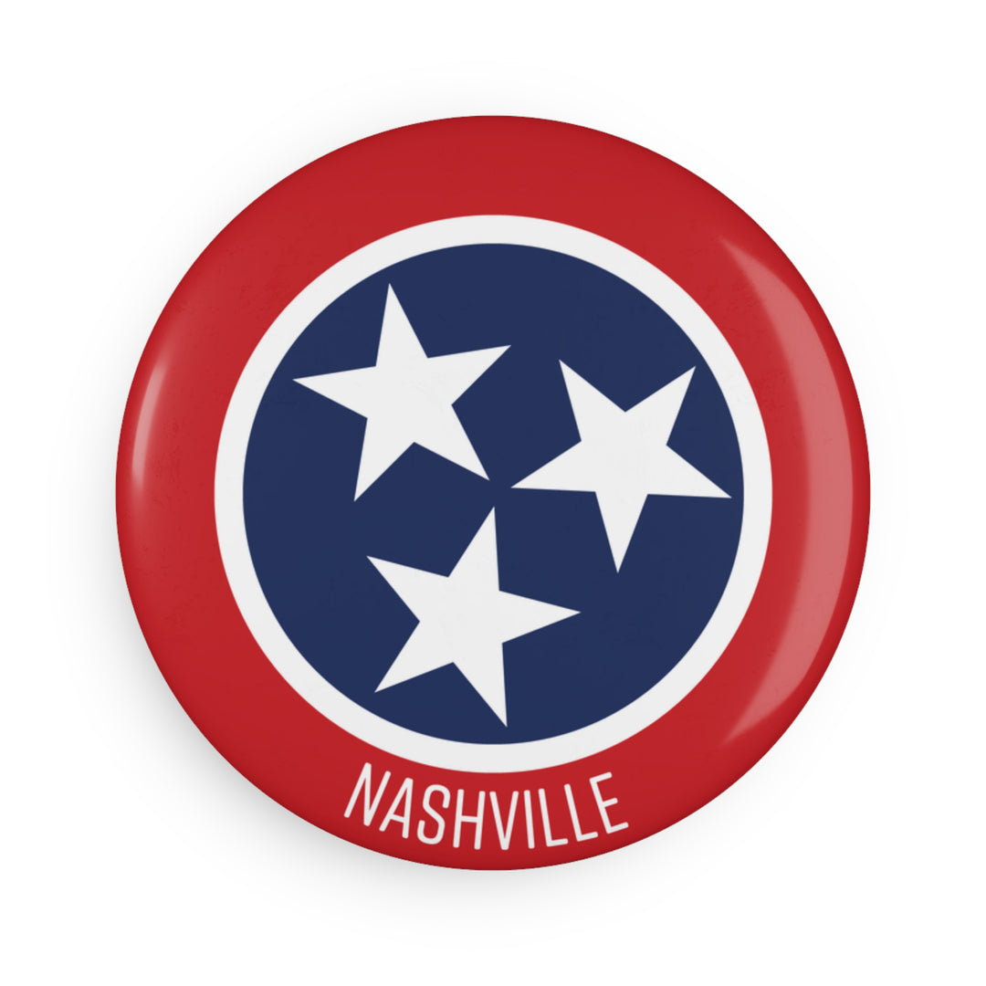 Nashville Tri Star Magnet / Red