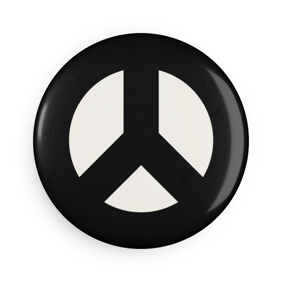 Peace Sign Magnet / Black