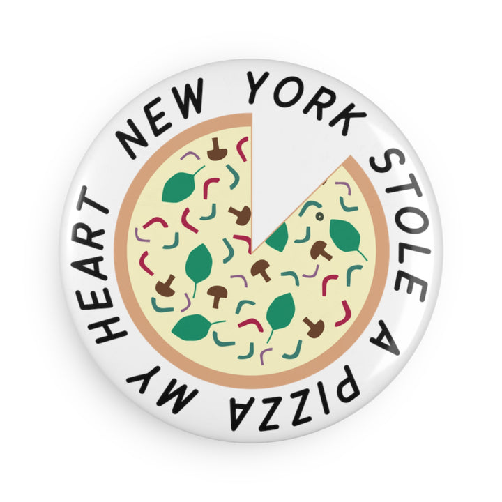 New York Stole a Pizza my Heart Magnet / Veggie