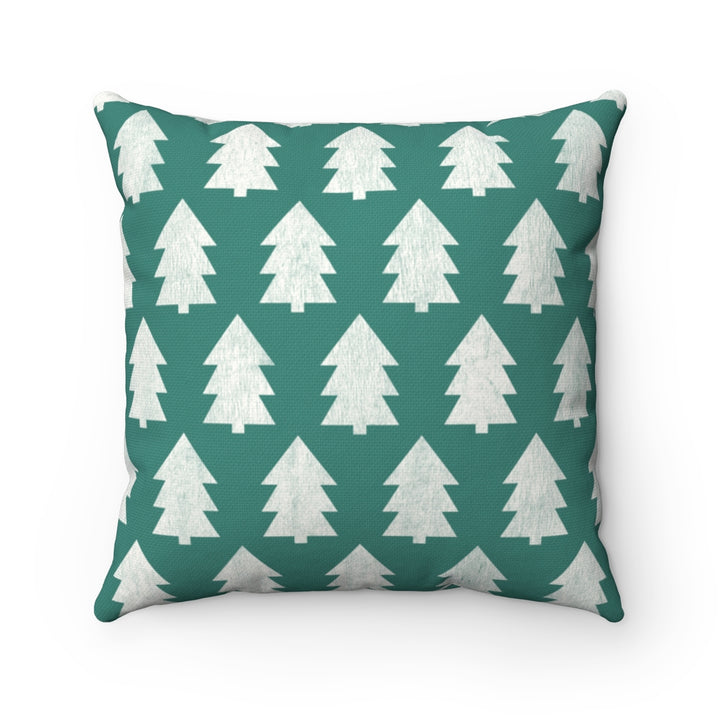 Christmas Tree Pillow Cover / Green