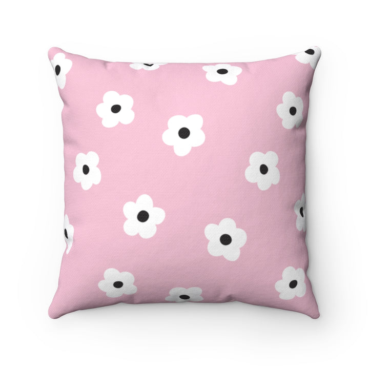 Betty Floral Pillow Cover / Light Pink