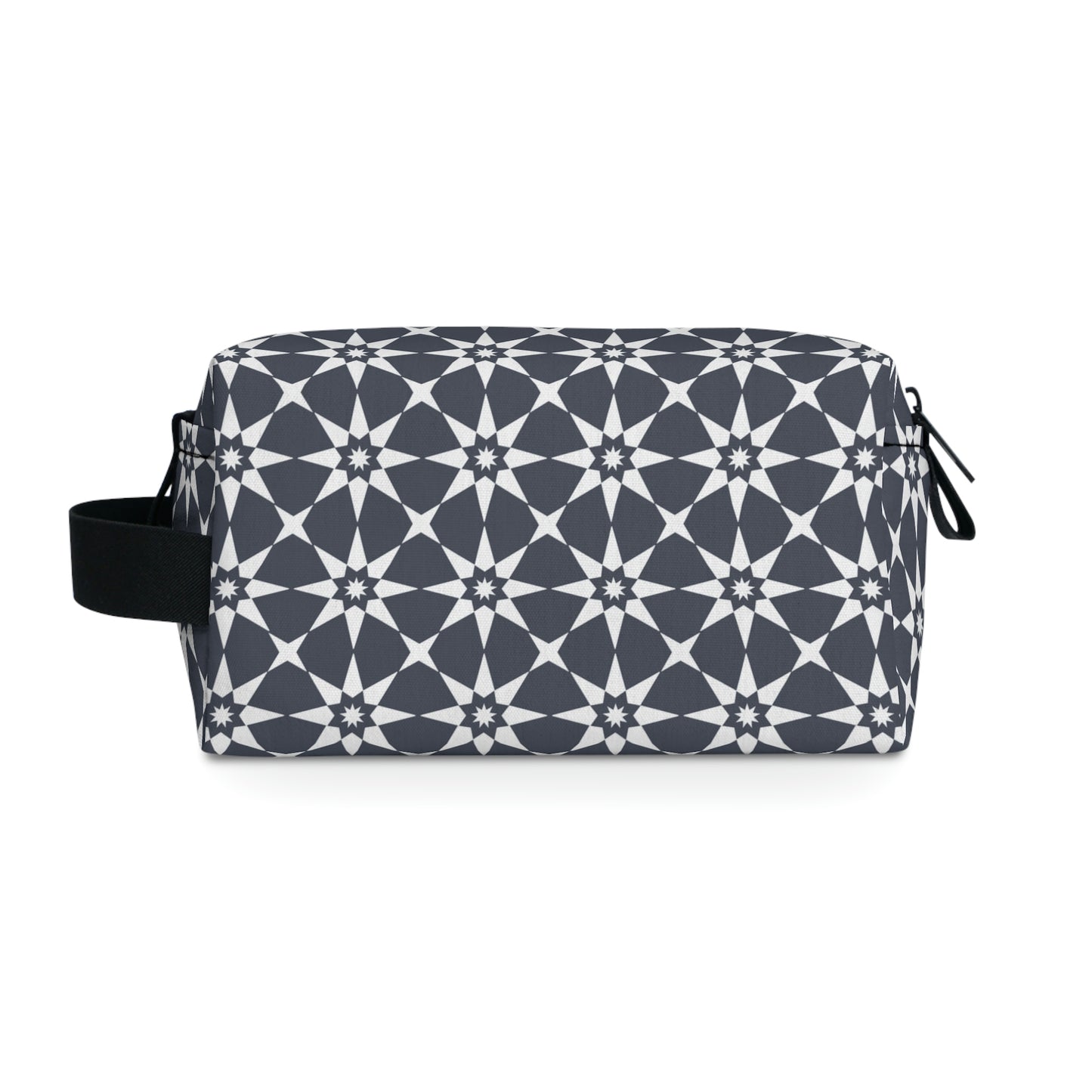 Travel Toiletry Bag / August Geo / Dark Gray