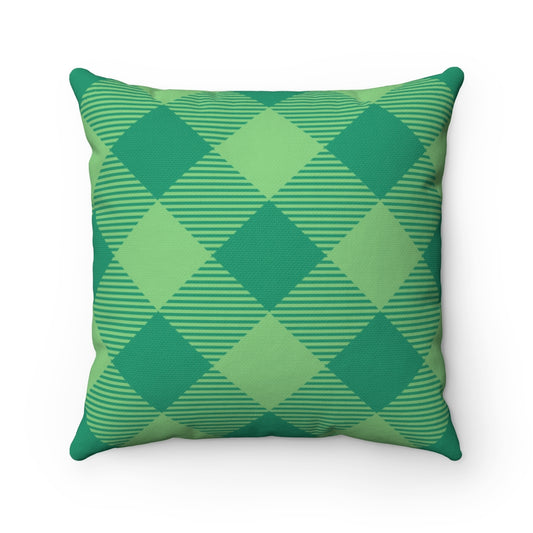 Soho Plaid Pillow Cover / Green