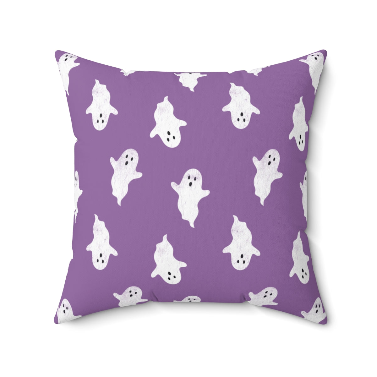 Spookin' Ghosts Pillow Cover / Halloween / Purple