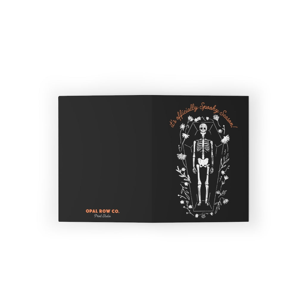 Officially Spooky Season / Halloween / Greeting Cards Set