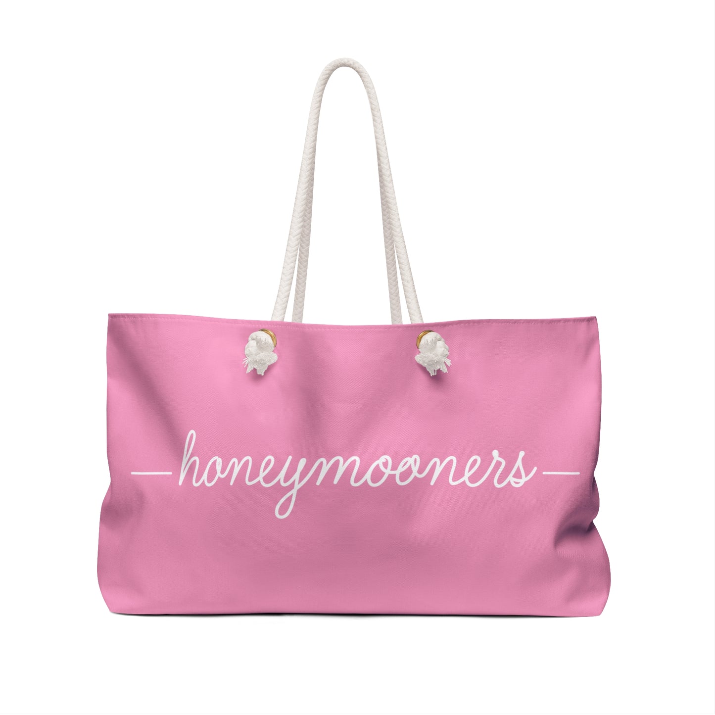 Honeymooners Weekender Bag / Pink