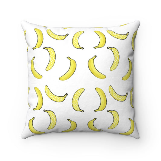 Banana Pillow Cover / White