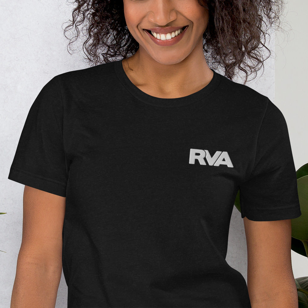 RVA / Richmond Virginia / Unisex Embroidered t-shirt